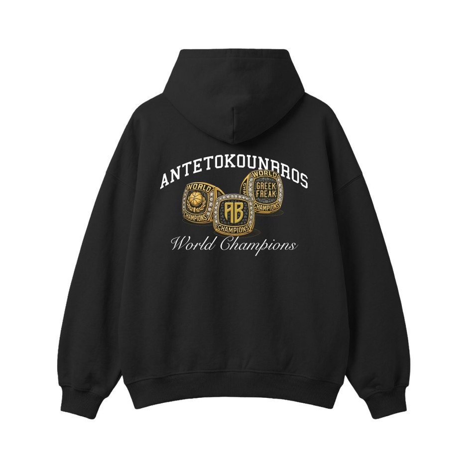Ανδρικό Φούτερ Μαύρο - Antetokounbros Rings