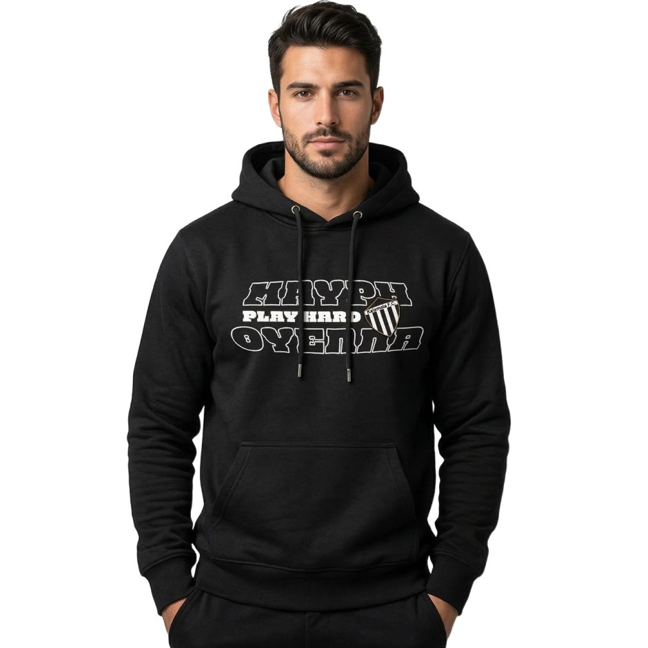 Ανδρικό Φούτερ Μαύρο - Kalamata FC 'Play Hard'