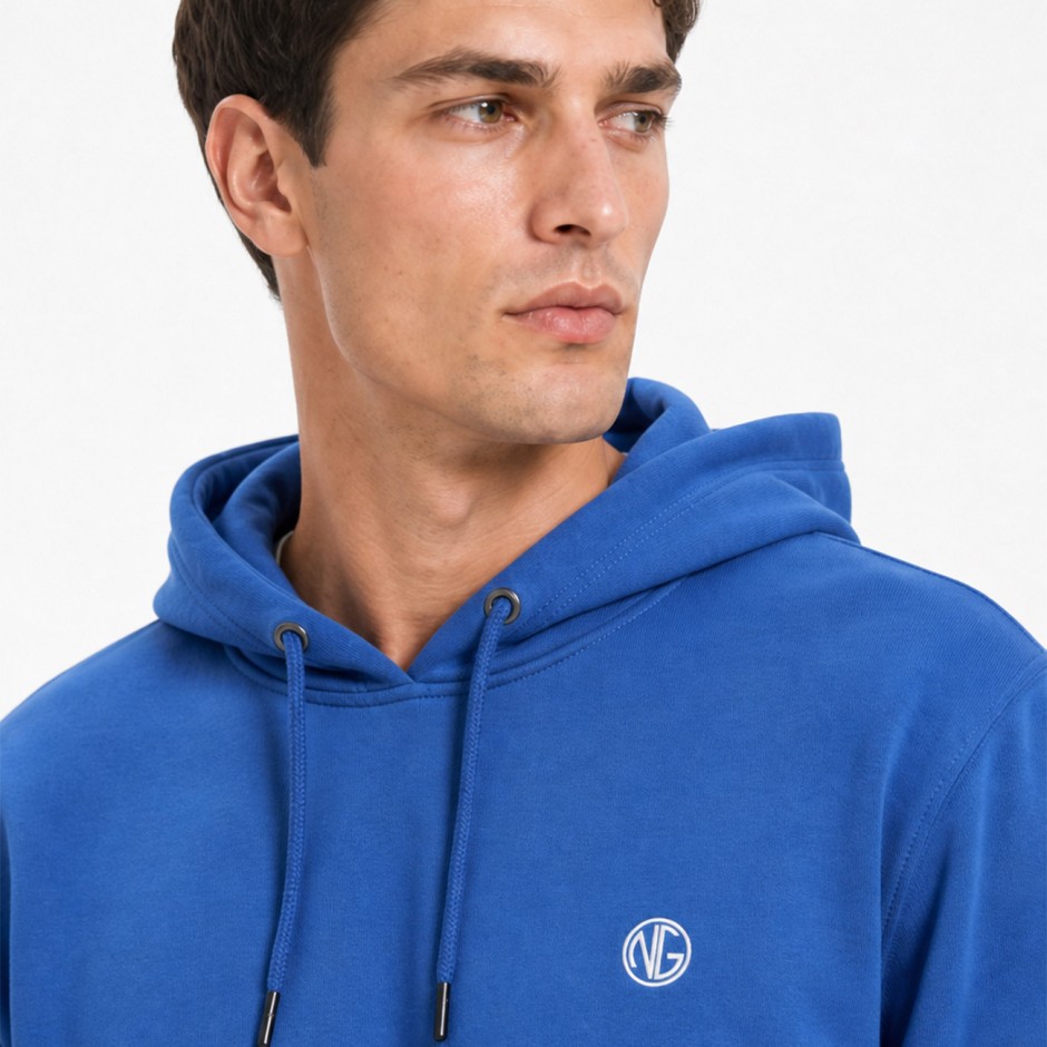 Men's Hoodie Royal Blue - Nick Galis 'Unstoppable' 