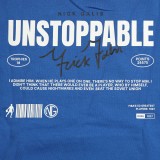 Men's Hoodie Royal Blue - Nick Galis 'Unstoppable'  Image 4
