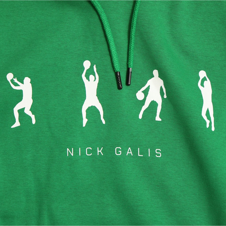 Ανδρικό Φούτερ Πράσινο - Nick Galis 'Legend Moves' 