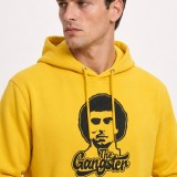 Men's Hoodie Yellow - Nick Galis 'The Gangster' Image 2