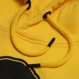 Men's Hoodie Yellow - Nick Galis 'The Gangster' Image 4