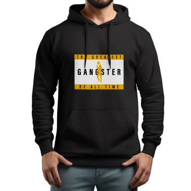 Men's Hoodie Black - Nick Galis 'The Gangster'