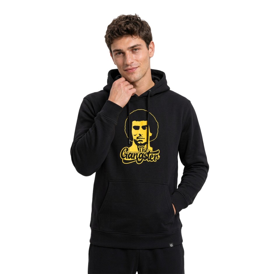Men's Hoodie Black - Nick Galis 'The Gangster'