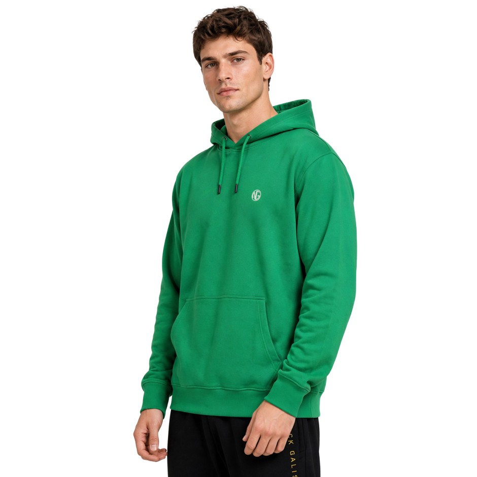 Men's Hoodie Green - Nick Galis 'Unstoppable'