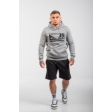 Ανδρικό Φούτερ Γκρι - Bad Boy Logo Classic Εικόνα 2
