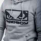 Ανδρικό Φούτερ Γκρι - Bad Boy Logo Classic Εικόνα 4