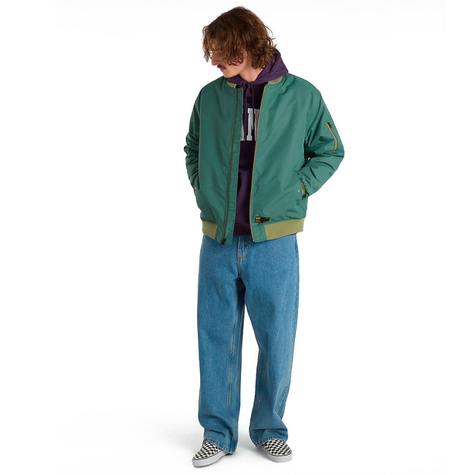 Ανδρικό Φούτερ Μωβ - Vans Arched Pullover