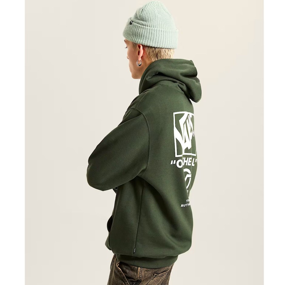VANS STOCKPILE PULLOVER VN000PGMEMU-EMU Κhaki