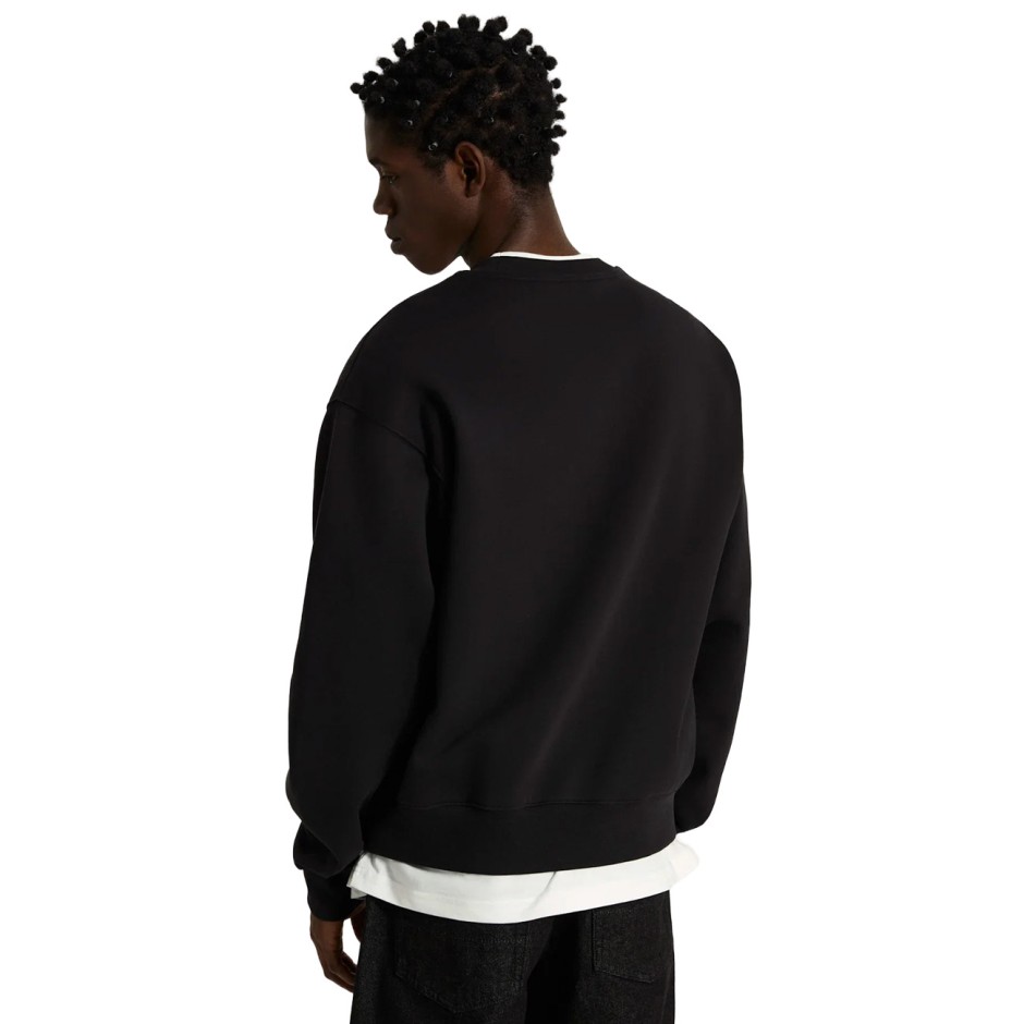 VANS LEFT CHEST II CREW VN0010G7BLK-BLK Μαύρο