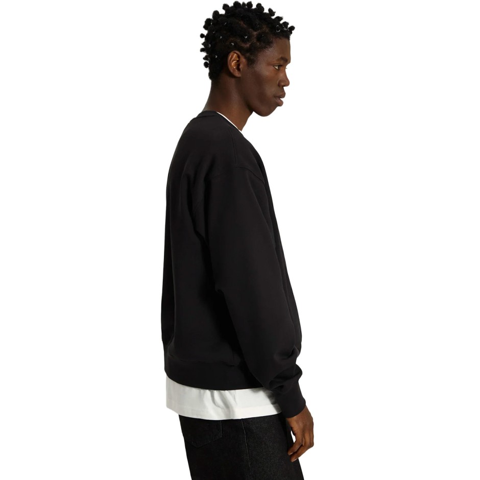 VANS LEFT CHEST II CREW VN0010G7BLK-BLK Μαύρο