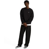 VANS LEFT CHEST II CREW VN0010G7BLK-BLK Μαύρο Εικόνα 2