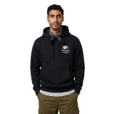 Men's Hoodie Black - Vans Stacked Hi  Image 