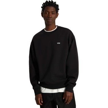 VANS LEFT CHEST II CREW VN0010G7BLK-BLK Black