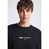 Unisex Sweatshirt Black - GRWN Cat Person Image 2
