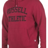 RUSSELL ATHLETIC PULL OVER TACKLE TWILL HOODIE A7-006-2-441 Μπορντό