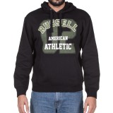 RUSSELL ATHLETIC PULL OVER SWEAT WITH 02 PRINT A7-059-2-099 Μαύρο