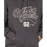 Russell Athletic ALABAMA STATE - PULL OVER HOODY A0-014-2-098 Ανθρακί