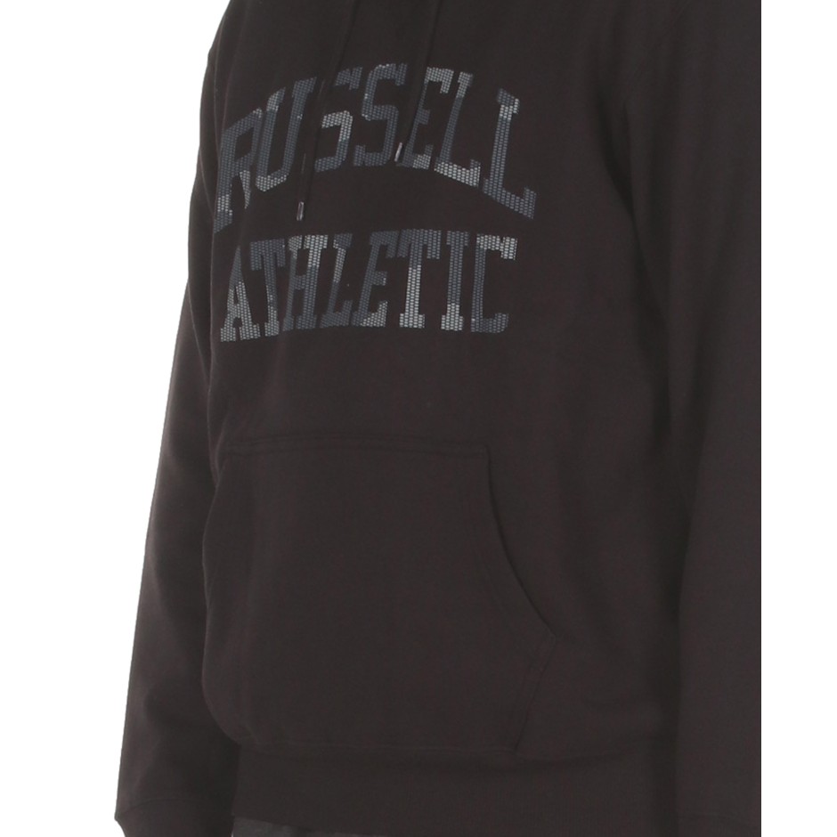 Russell Athletic CAMO PRINTED PULLOVER HOODY A0-088-2-099 Μαύρο