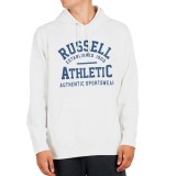 Ανδρική Μπλούζα Φούτερ Russell Athletic Εκρού A2-019-2-045 