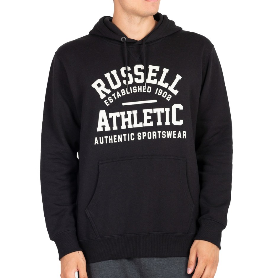 Ανδρική Μπλούζα Φούτερ Russell Athletic Μαύρο A2-019-2-099 