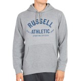 Ανδρική Μπλούζα Φούτερ Russell Athletic Γκρί A2-034-2-090  Εικόνα 