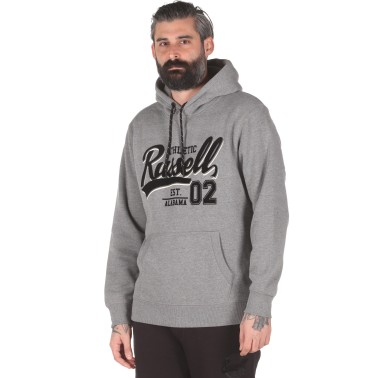 Russell Athletic COLLEGIATE - PULL OVER HOODY A0-032-2-090 Γκρί