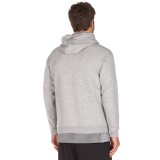 UNDER ARMOUR RIVAL FLEECE BOX LOGO HOODIE 1329745-035 Grey Image 0