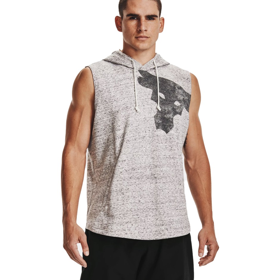 UNDER ARMOUR UA PROJECT ROCK TERRY BULL SL HD 1361746-001 Black
