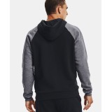 UNDER ARMOUR RIVAL FLC COLORBLOCK HD 1366357-001 Μαύρο Εικόνα 0