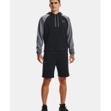 UNDER ARMOUR RIVAL FLC COLORBLOCK HD 1366357-001 Μαύρο Εικόνα 1