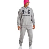 UNDER ARMOUR RIVAL FLEECE BIG LOGO HD 1357093-011 Γκρί Εικόνα 1