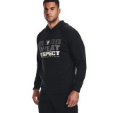 UNDER ARMOUR UA PROJECT ROCK RIVAL FLEECE HD 1367109-001 Black Image 