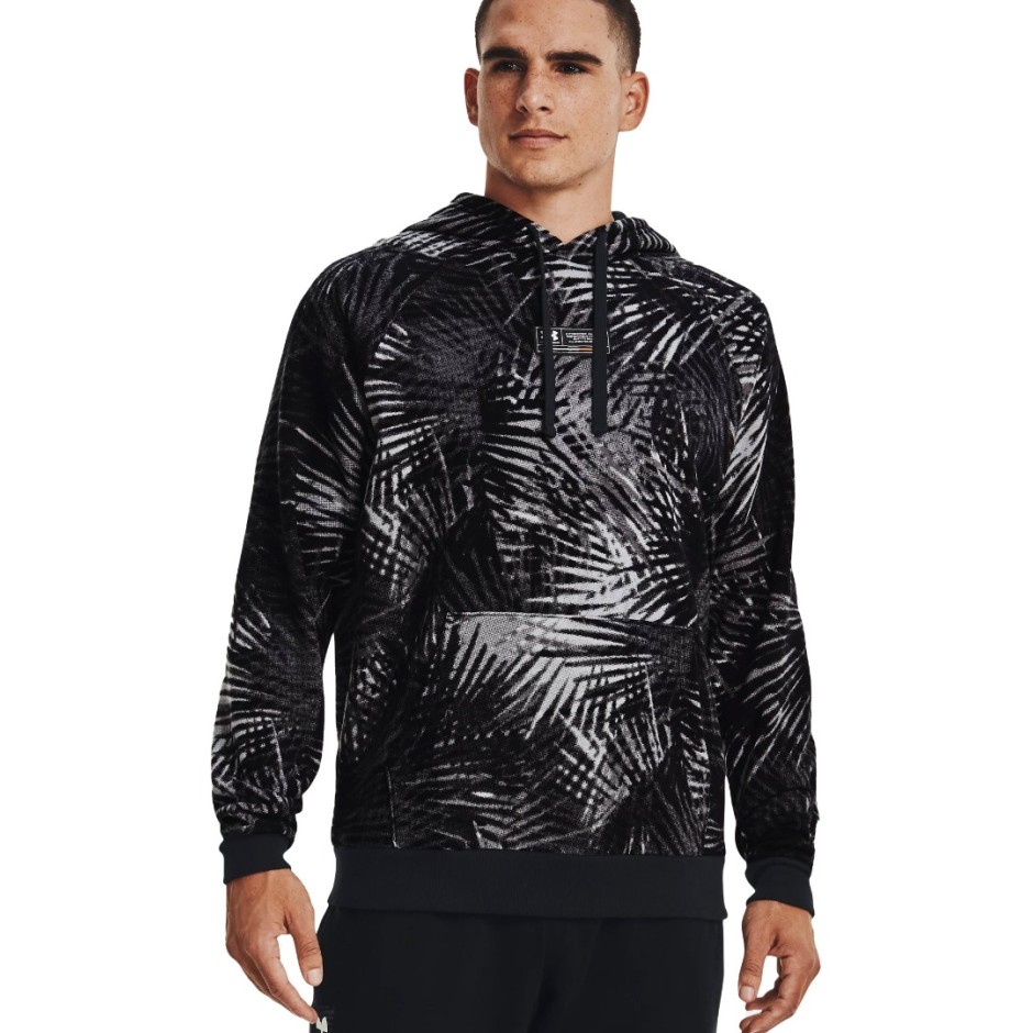 UNDER ARMOUR RIVAL FLC SPORT PALM HD 1370347-001 Ανθρακί