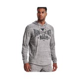 UNDER ARMOUR PROJECT ROCK TERRY HOODIE 1370458-112 Grey Image 