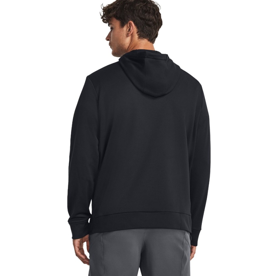Under Armour Armour Fleece Graphic Μαύρο - Ανδρική Μπλούζα Φούτερ