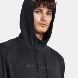 Under Armour Armour Fleece Graphic Μαύρο - Ανδρική Μπλούζα Φούτερ Εικόνα 3