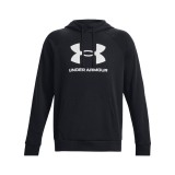 UNDER ARMOUR RIVAL FLEECE LOGO HD 1379758-001 Black Image 1