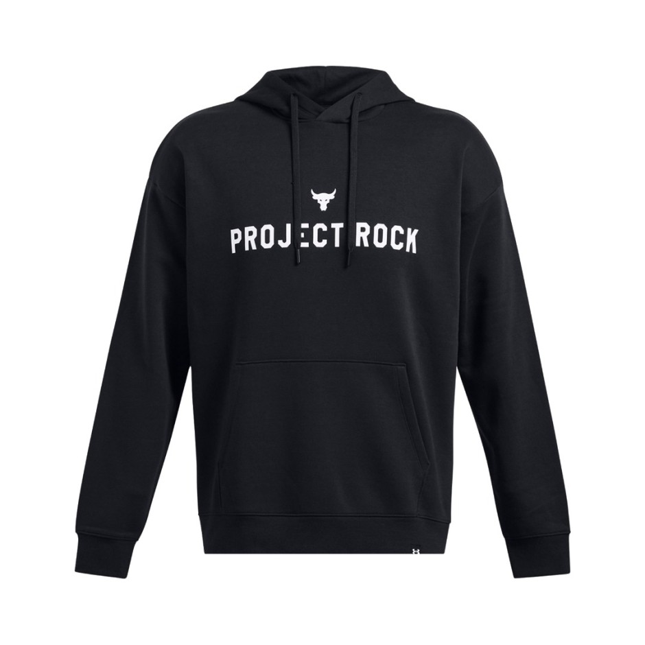 Ανδρικό Φούτερ Προπόνησης Μαύρο - Under Armour Project Rock Icon Fleece