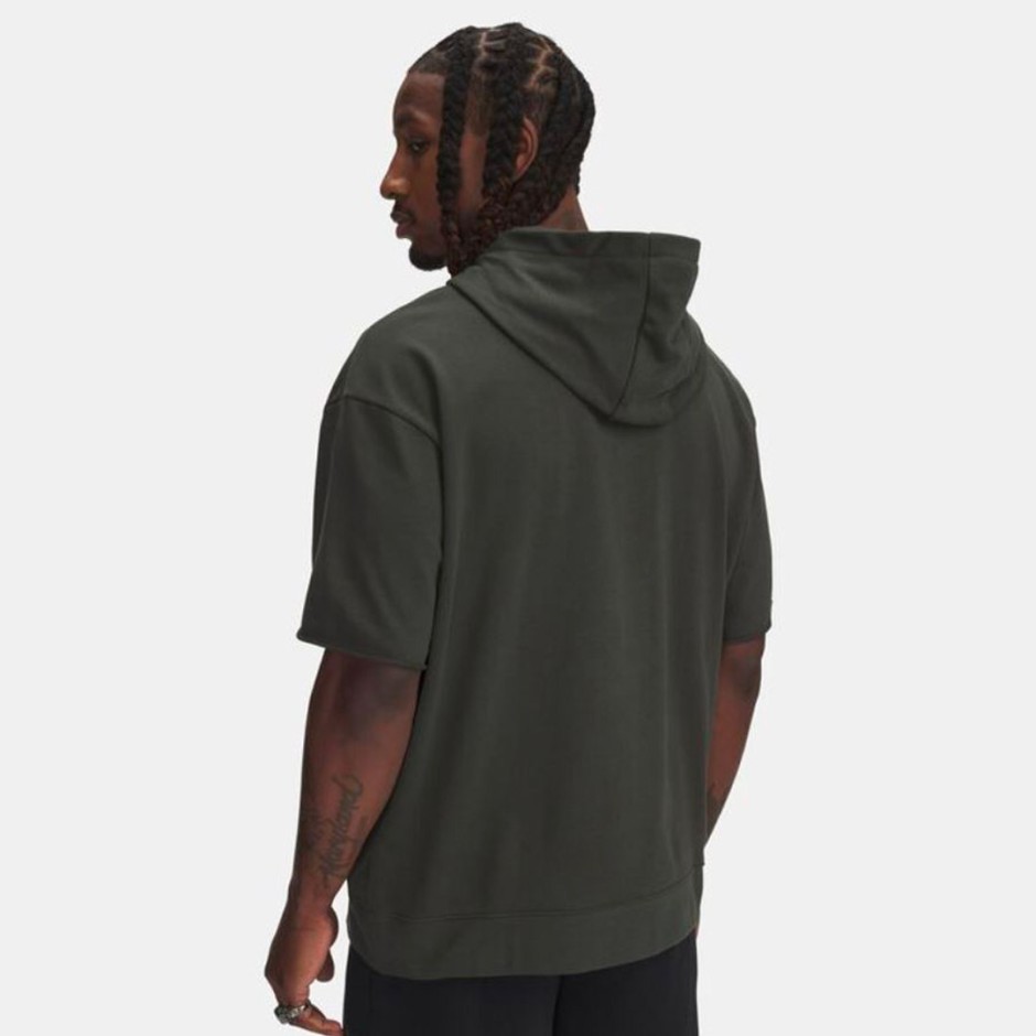 UNDER ARMOUR PJT RCK SS TERRY HOODY 1389952-310 Κhaki