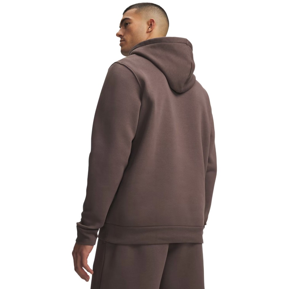 UNDER ARMOUR ICON FLEECE HOODIE 1373880-201 Brown