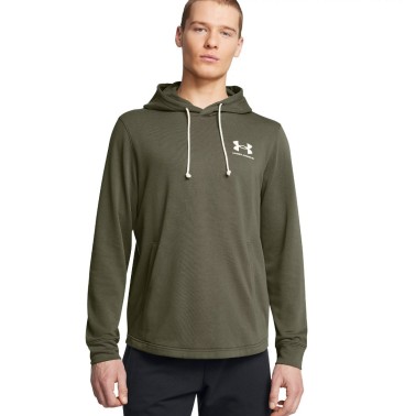 UNDER ARMOUR RIVAL TERRY LC HD 1370401-390 Κhaki