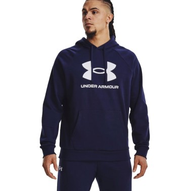 UNDER ARMOUR RIVAL FLEECE LOGO HD 1379758-410 Blue
