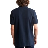 TIMBERLAND PIQUE SHORT SLEEVE POLO TB0A26N4433-433 Blue Image 0