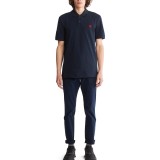 TIMBERLAND PIQUE SHORT SLEEVE POLO TB0A26N4433-433 Blue Image 3