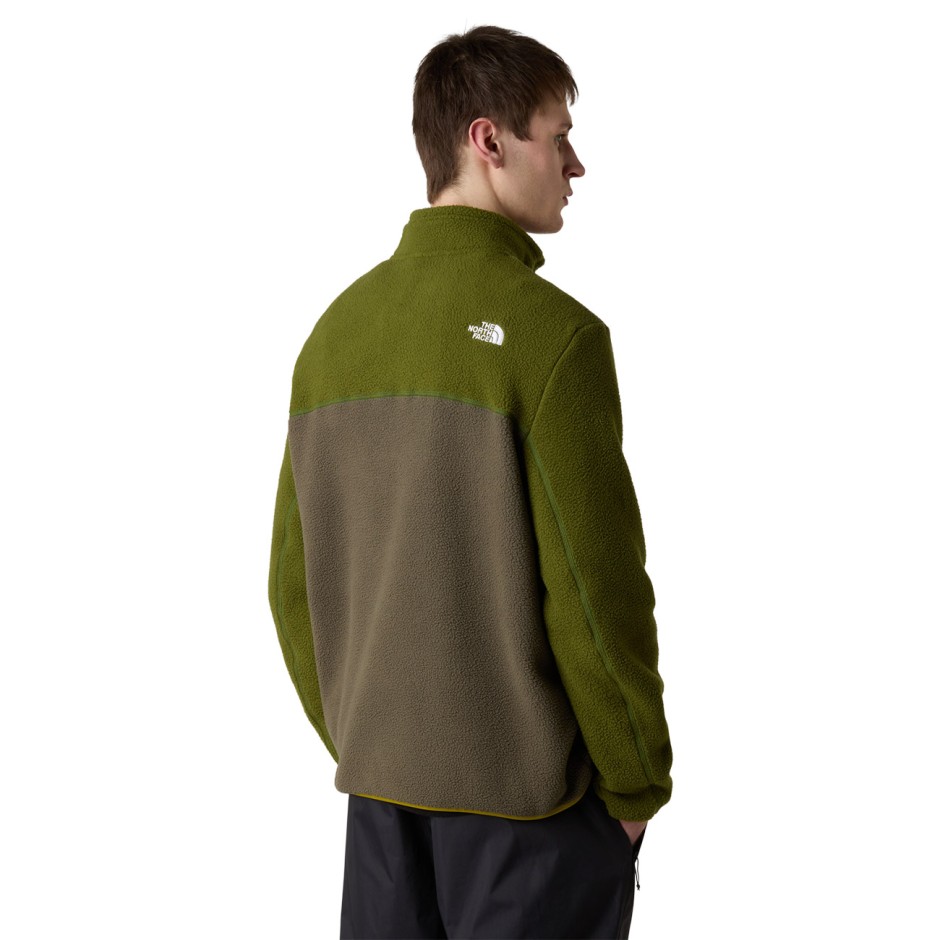 THE NORTH FACE M YUMIORI 1/4 ZIP NF0A883SEP7-EP7 Κhaki