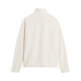 Ανδρική Μακρυμάνικη Μπλούζα Λευκή - The North Face Glacier 1/4 Zip Fleece Εικόνα 3