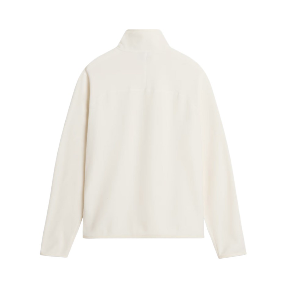 Ανδρική Μακρυμάνικη Μπλούζα Λευκή - The North Face Glacier 1/4 Zip Fleece