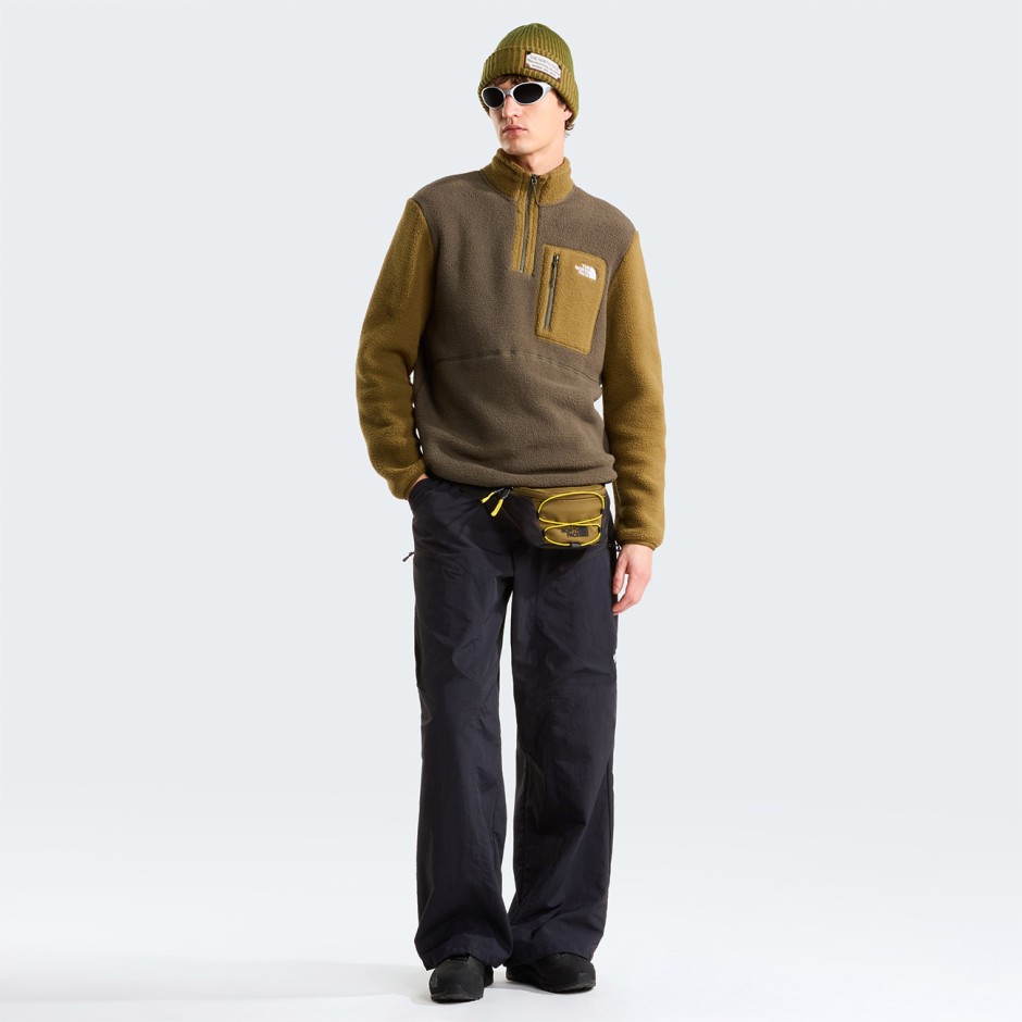 THE NORTH FACE M YUMIORI 1/4 ZIP NF0A883SUG8-UG8 Καφέ